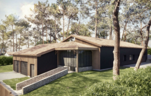 Villa Biscarrosse Avec Piscine